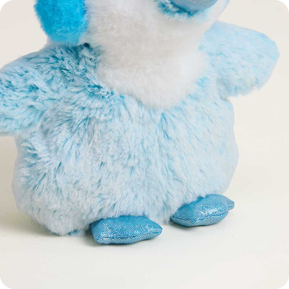 Microwavable Frosty Blue Penguin Warmies Junior - Warmies USA