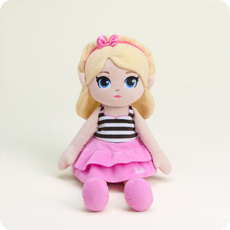 Barbie Doll Warmies plush front view