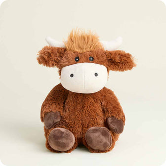 Microwavable Highland Cow Stuffed Animal Warmies
