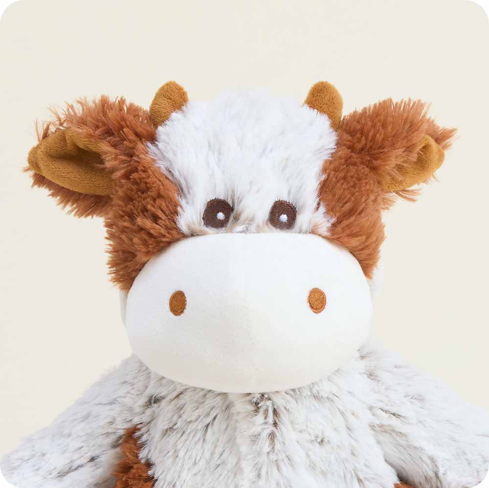 Cinnamon Latte Cow Stuffed Animal Warmies