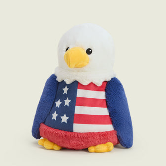 USA Eagle Warmies side view