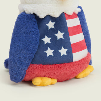 USA Eagle Warmies close-up