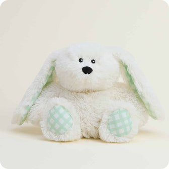 Microwavable Gingham Bunny Stuffed Animal Warmies