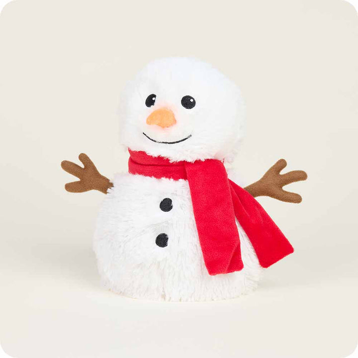 Microwavable Red Scarf Snowman