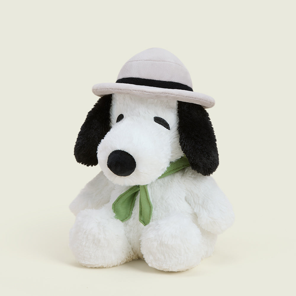 peanuts camp snoopy stuffed animal warmies
