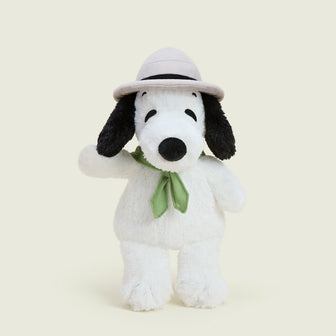 camp snoopy stuffed animal warmies peanuts collection