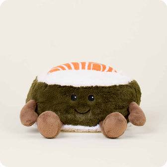 Microwavable Salmon Sushi Stuffed Animal Warmies