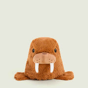 Walrus Warmies plush front view