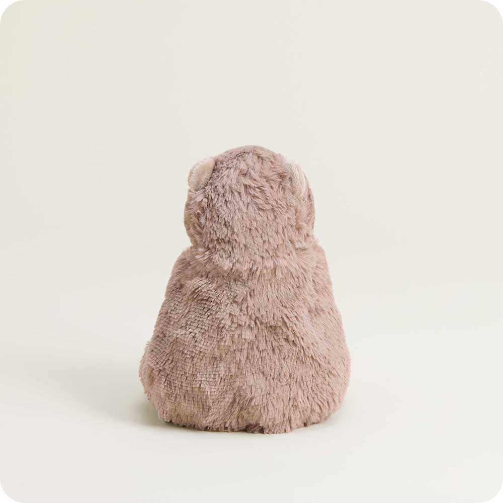 microwavable Capybara stuffed animal warmies junior back detail