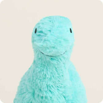 Teal Long Neck Dinosaur  Stuffed Animal Warmies Junior