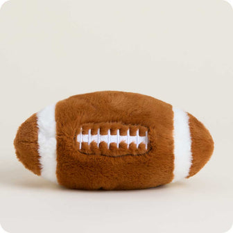 microwavable football stuffed animal junior size warmies heatable plush