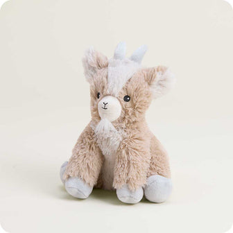 microwavable goat stuffed animal junior size warmies plush