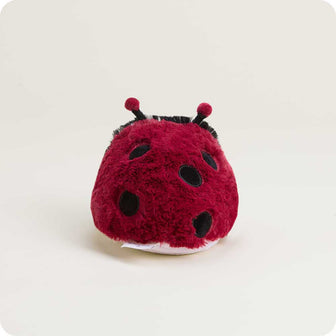microwavable ladybug stuffed animal junior size warmies back detail