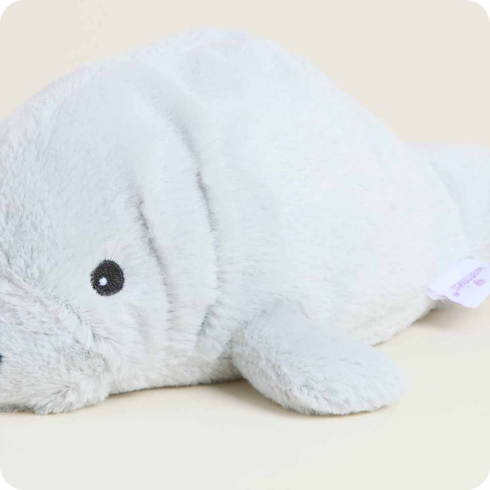 Cute Weighted Lavender Scented Manatee Plush Stuffed Animal Heating Pad Warmies Junior