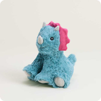 microwavable cute Triceratops stuffed animal junior size warmies