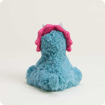 microwavable Triceratops stuffed animal junior size warmies back detail