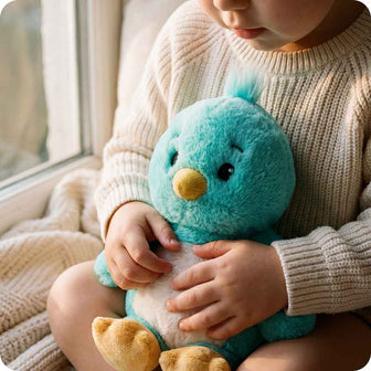 Cozy Cute Blue Bird Lifestyle