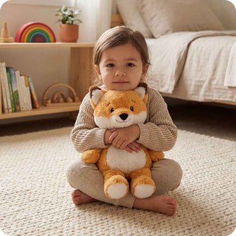 Cozy Cute Fox Lifestyle Scene for Kids