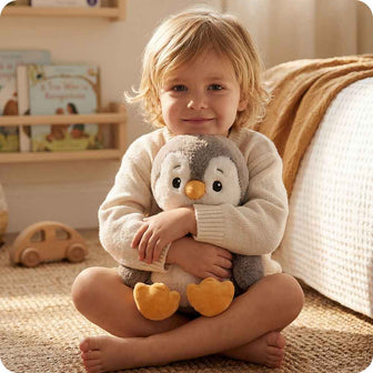 Cozy Cute Penguin Lifestyle Scene