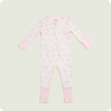 warmies pink axolotl footie pajamas