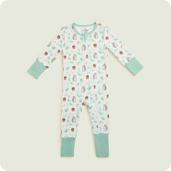 warmies Gray Squirrel Footie Pajamas