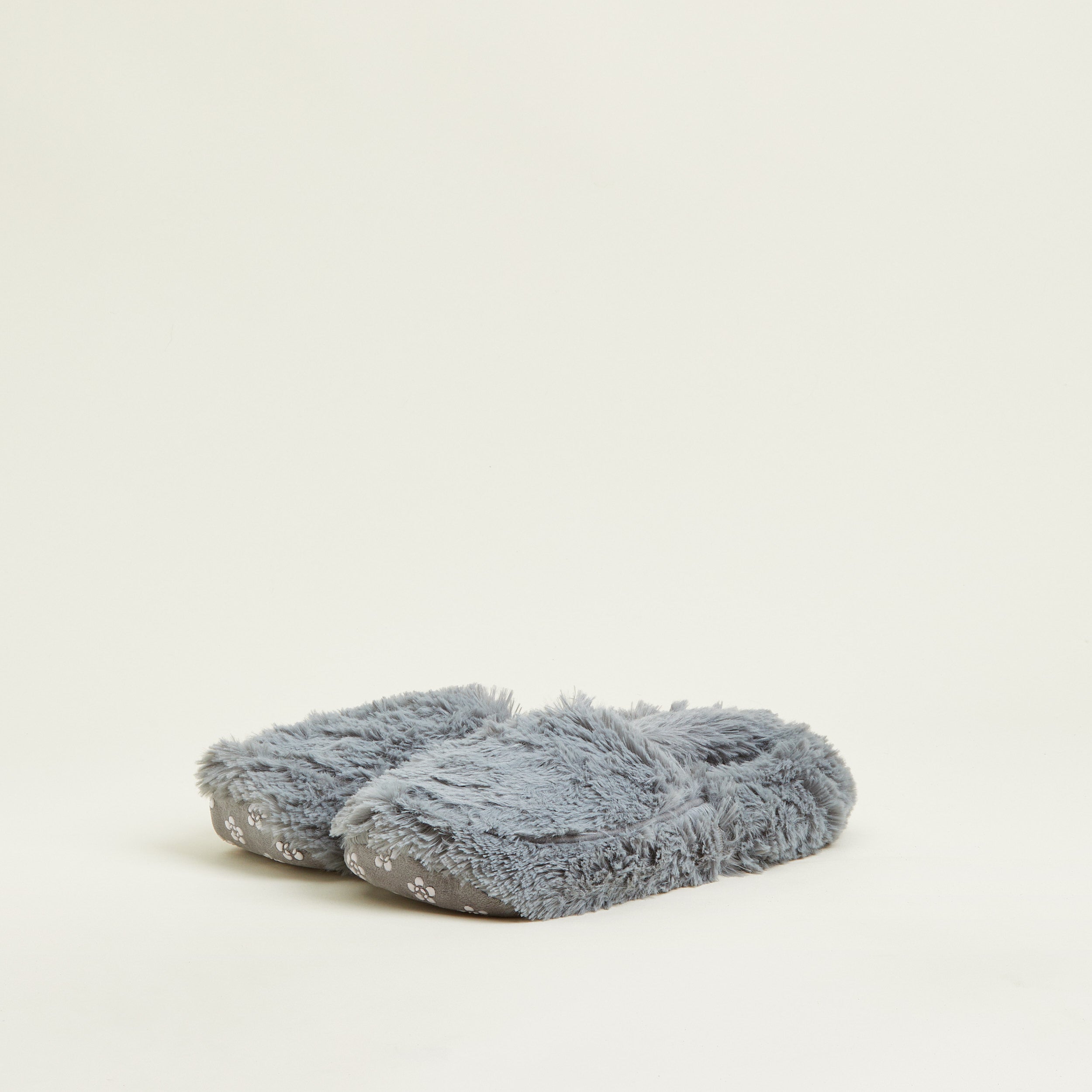 XL Gray Heatable Slippers Warmies