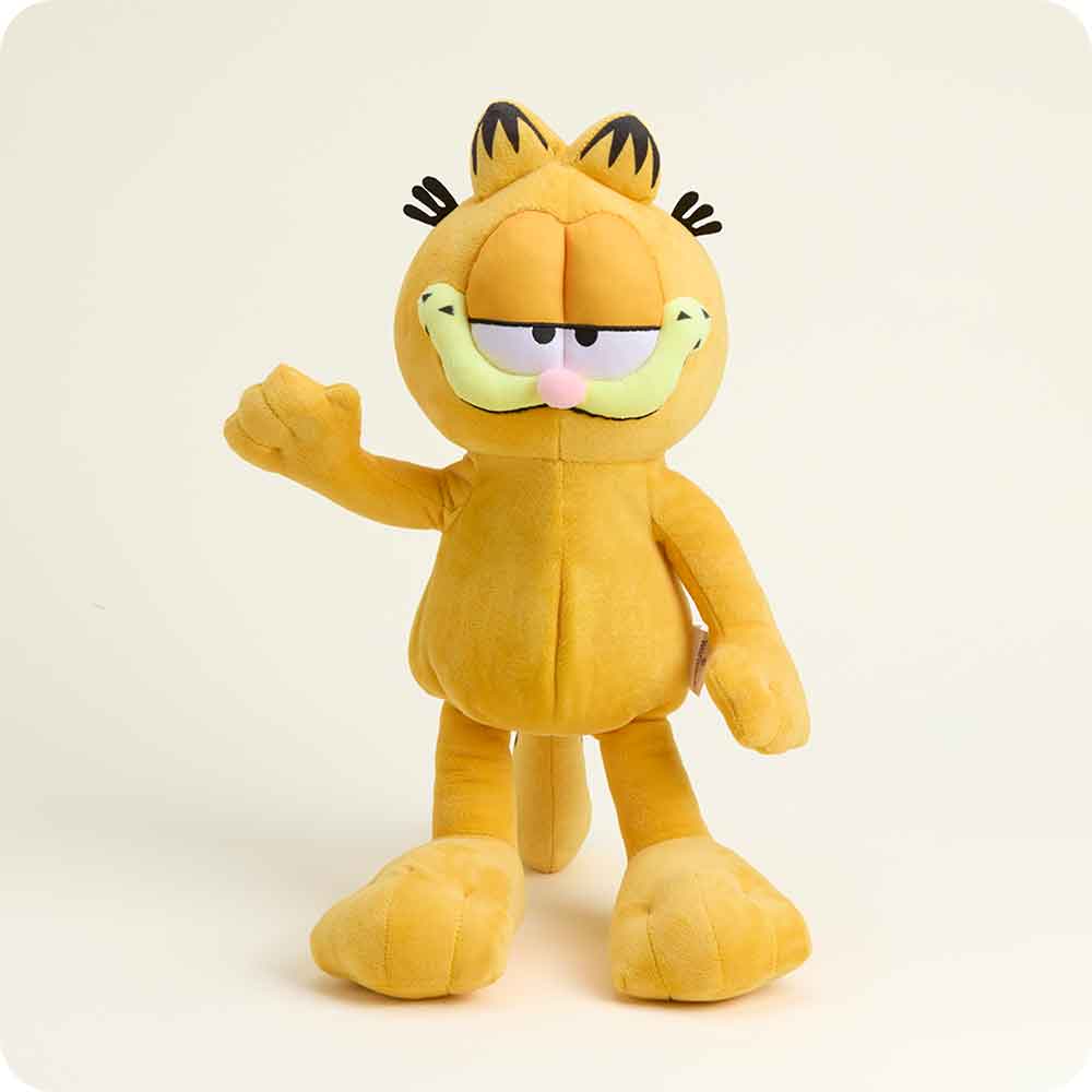 weighted heated Garfield stuffed animal warmies