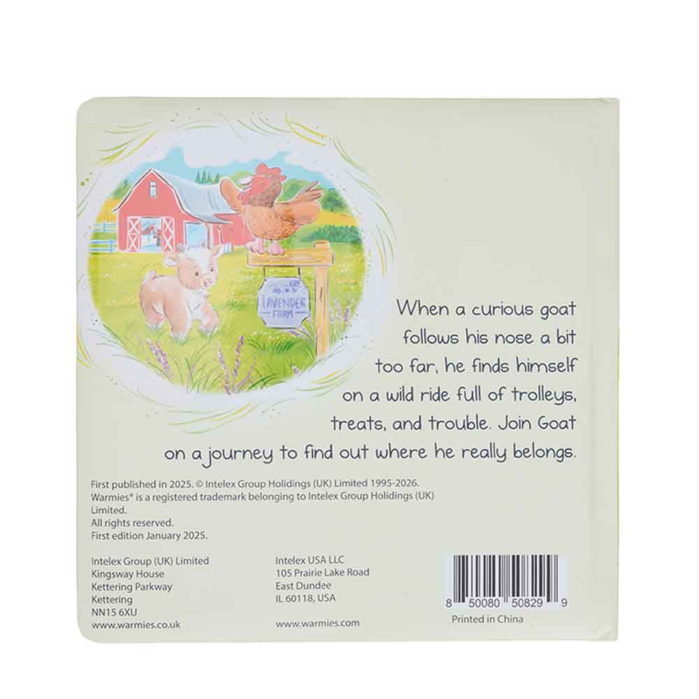 The Greatest Goat of All Time Board Book back cover