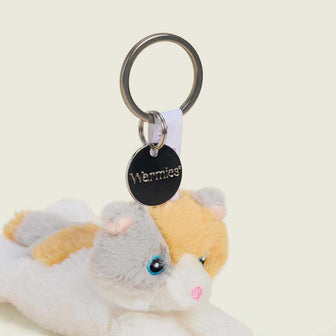 Microwavable Calico Cat Warmies Mini Bag Charm - Warmies USA