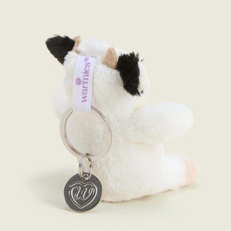 Black and White Cow Warmies Mini Bag Charm