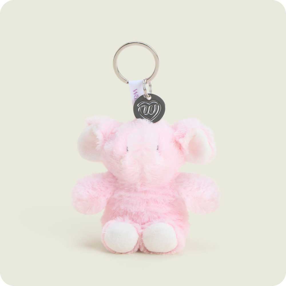 Pink Elephant Warmies Mini Bag Charm