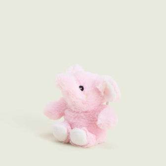 Pink Elephant Warmies Mini Bag Charm