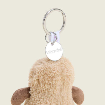 Microwavable Peanut Warmies Mini Bag Charm - Warmies USA