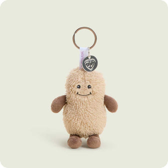 Microwavable Peanut Warmies Mini Bag Charm - Warmies USA