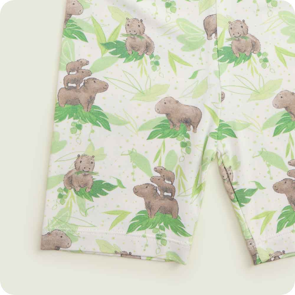 warmies Capybara short sleeve Pajamas
