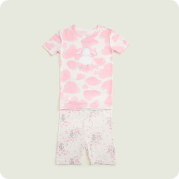warmies Strawberry Cow Shorties Pajamas