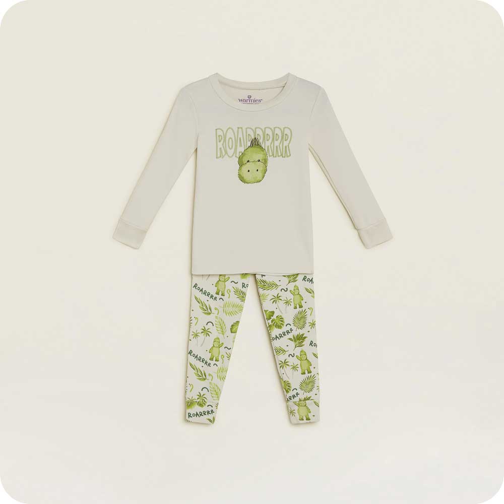 Microwavable Dinosaur Pajamas - Warmies USA