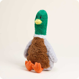 microwavable mallard pet toy warmies for dogs and cats