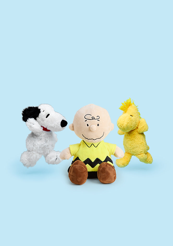 Peanuts x Warmies | Snoopy, Charlie Brown and Friends Heatable Plush