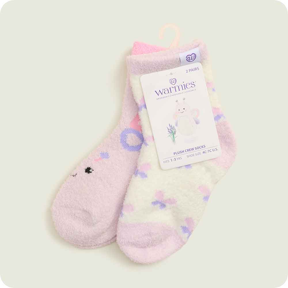 Warmies tag Butterfly Crew Sock Set