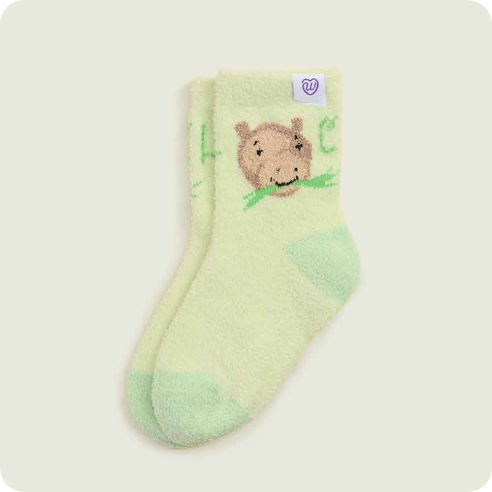 warmies green Capybara Crew Sock Set