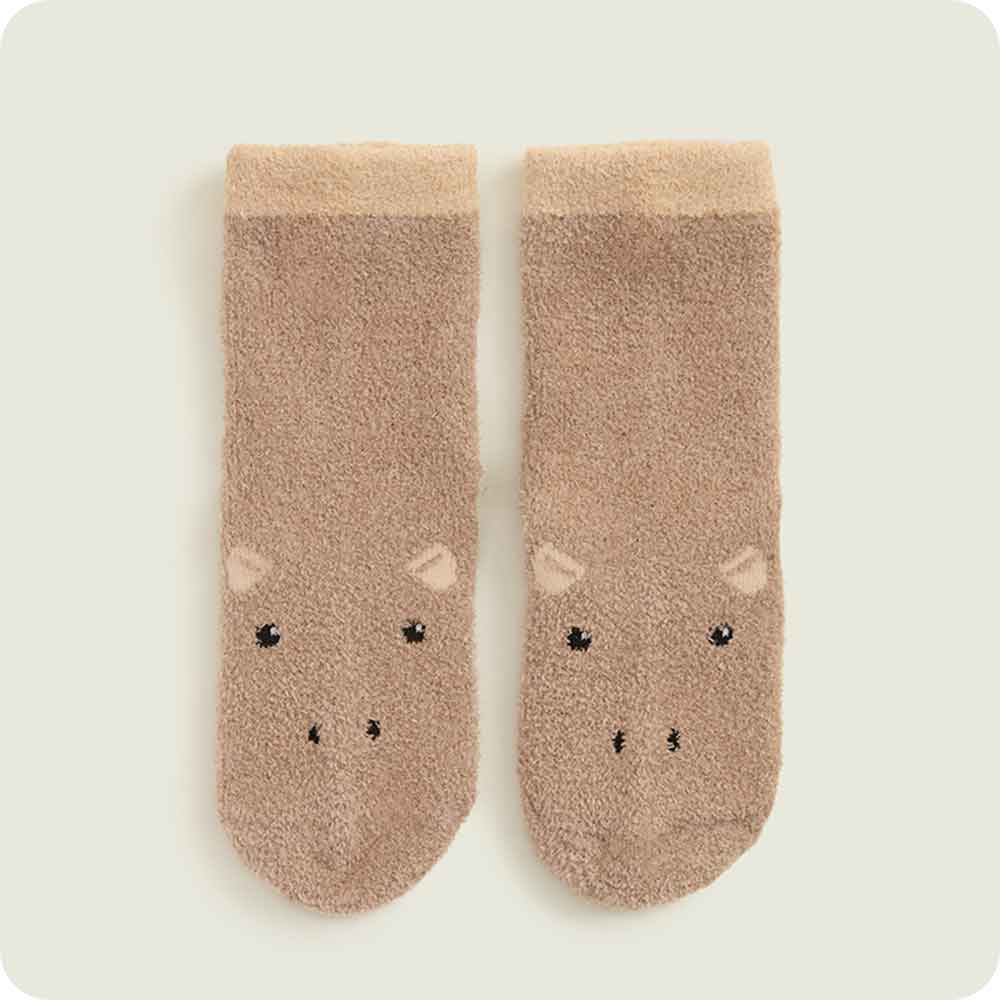 warmies Capybara toddler Crew Sock Set