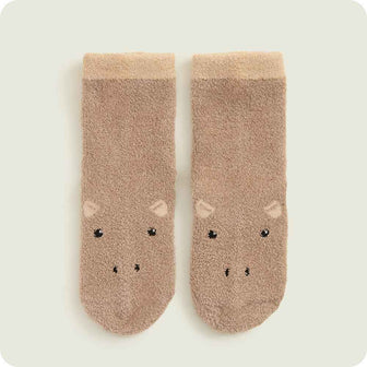 warmies Capybara toddler Crew Sock Set
