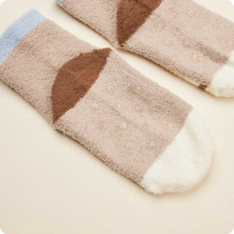 Microwavable Sloth Crew Socks - Warmies USA