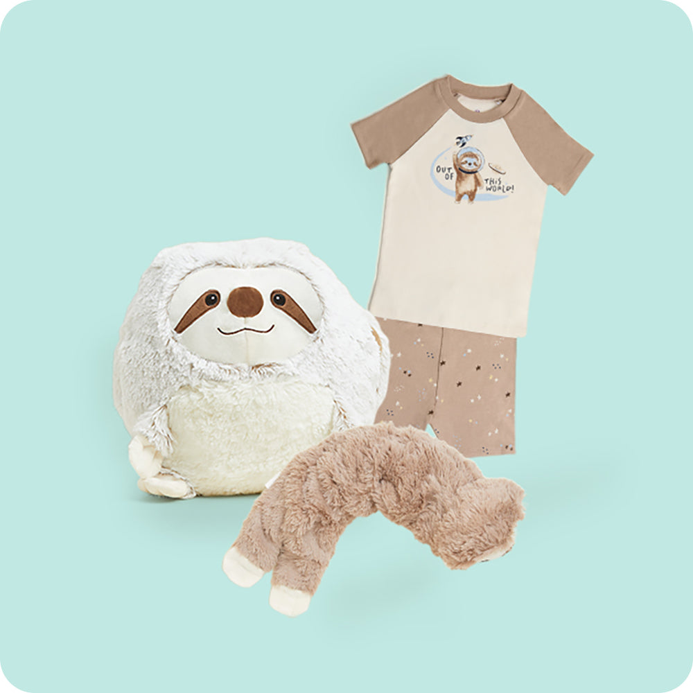 Microwavable Sloth Lover Bundle - Warmies USA