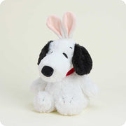 Snoopy Bunny Ears Warmies plush