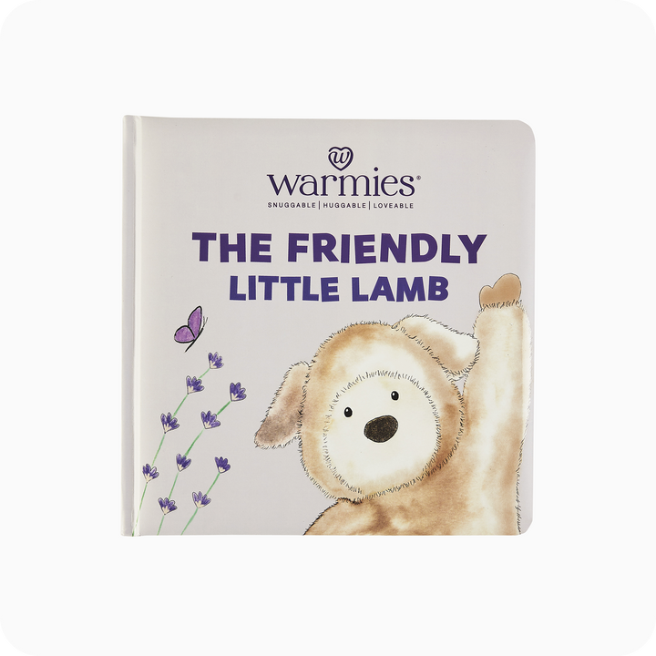 Microwavable The Friendly Little Lamb Board Book - Warmies USA