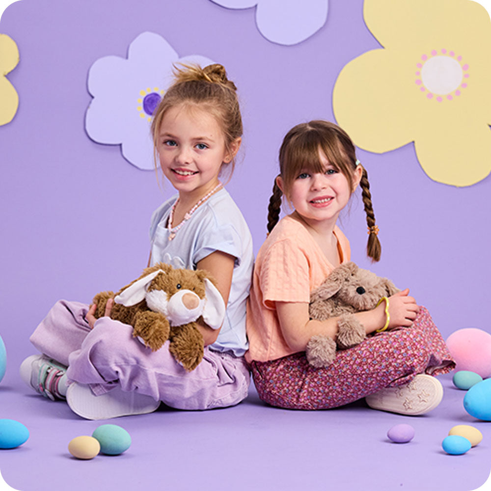brown bunny warmies easter lifestyle