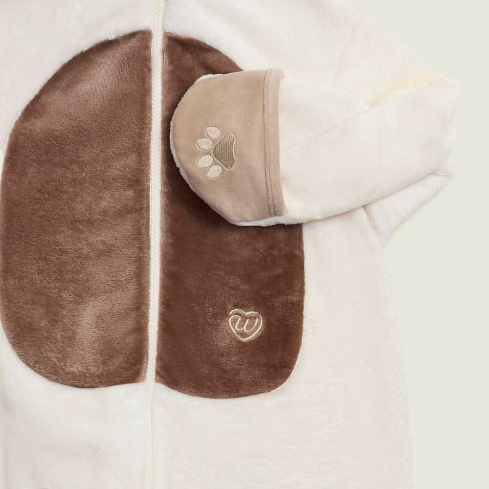Puppy Fleece Toddler Onesie Warmies
