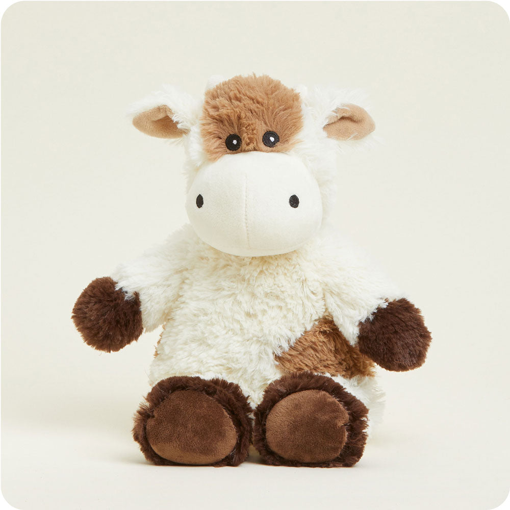 Weighted Cow Warmies Microwavable Cow Stuffed Animal